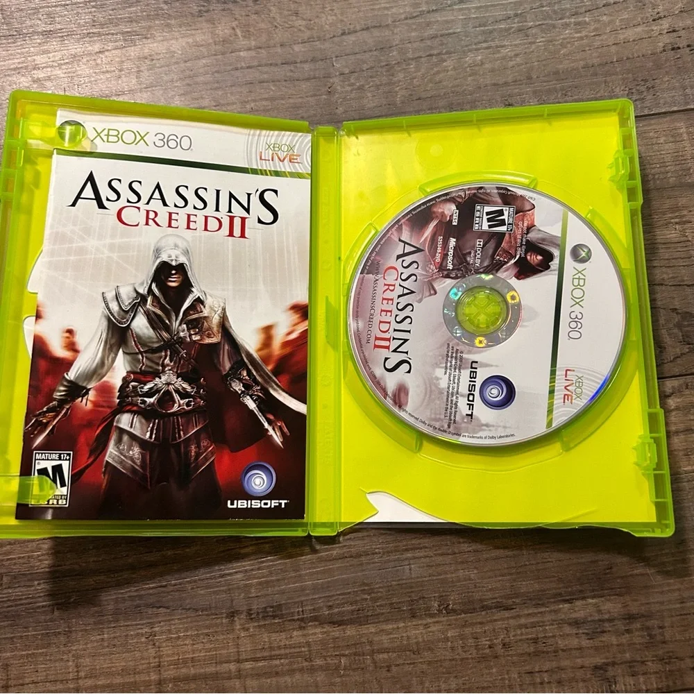 Assassin's‎ Creed II for Xbox 360 - Green Case